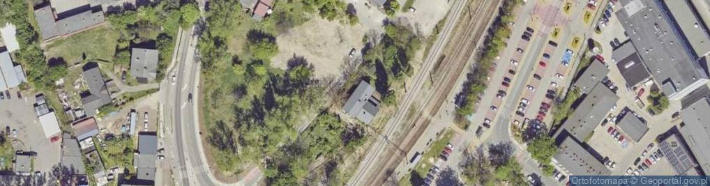 Zdjęcie satelitarne Towarowa ul.