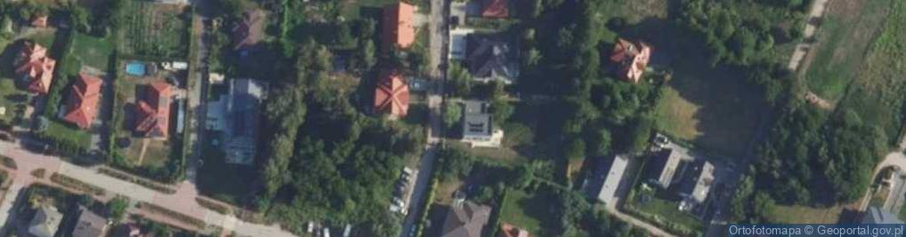 Zdjęcie satelitarne Topolowa ul.
