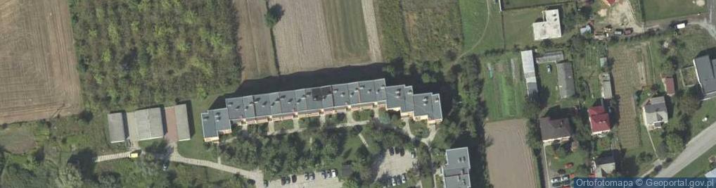 Zdjęcie satelitarne Topolowa ul.
