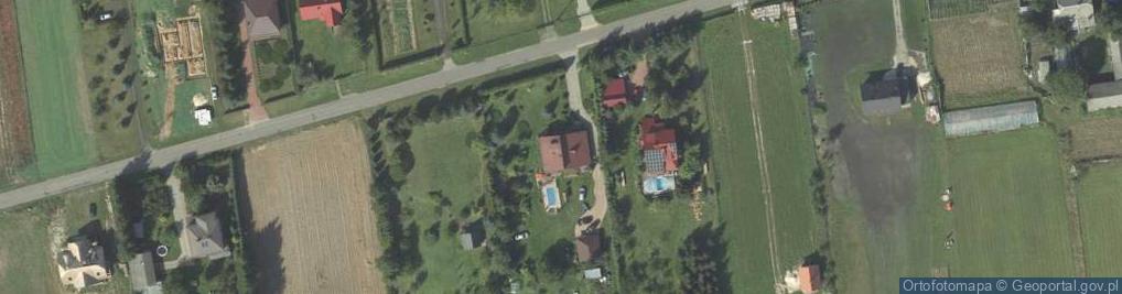 Zdjęcie satelitarne Topolowa ul.