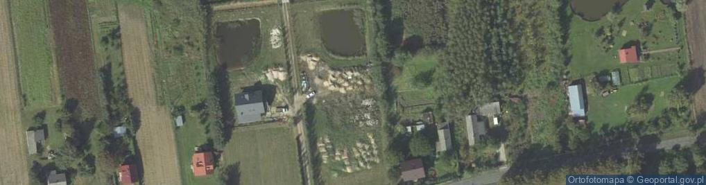 Zdjęcie satelitarne Topolowa ul.