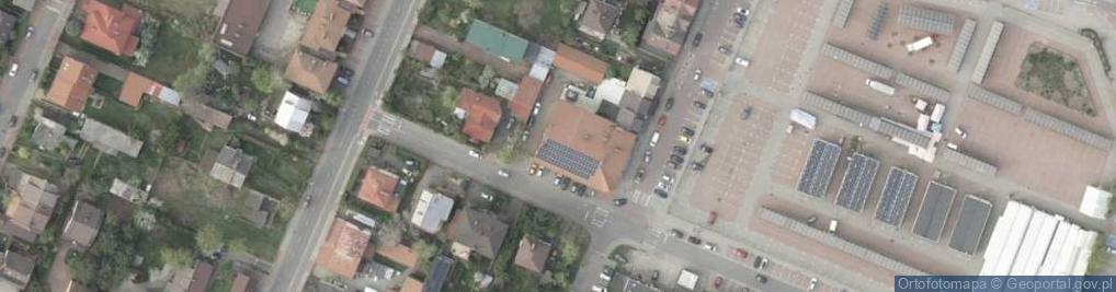 Zdjęcie satelitarne Topolowa ul.