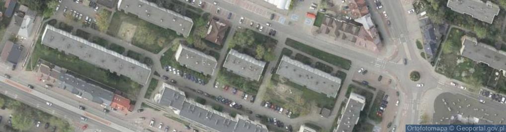 Zdjęcie satelitarne Topolowa ul.