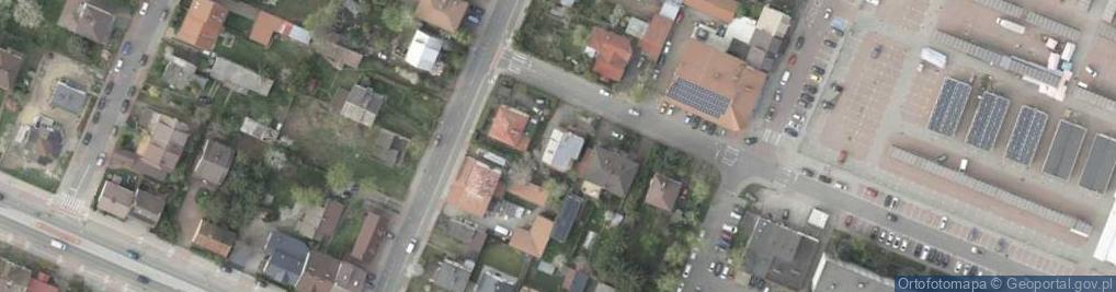 Zdjęcie satelitarne Topolowa ul.
