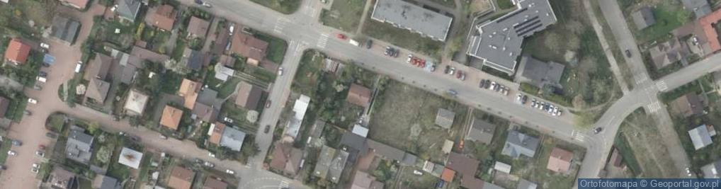 Zdjęcie satelitarne Toruńska ul.