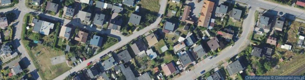 Zdjęcie satelitarne Topolowa ul.
