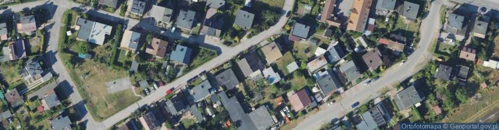 Zdjęcie satelitarne Topolowa ul.
