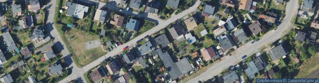 Zdjęcie satelitarne Topolowa ul.