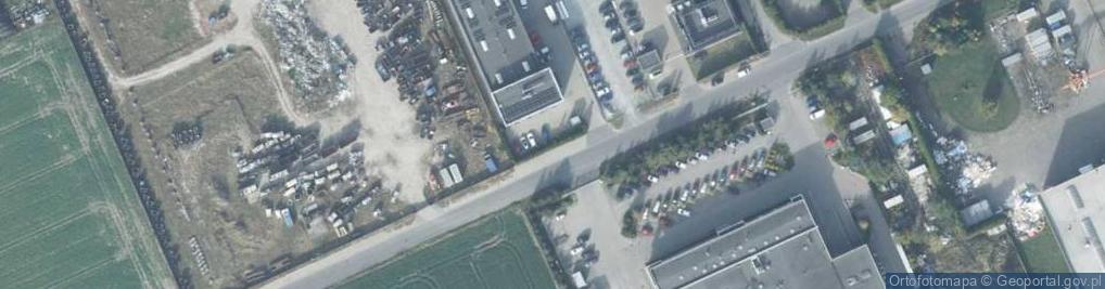 Zdjęcie satelitarne Towarowa ul.
