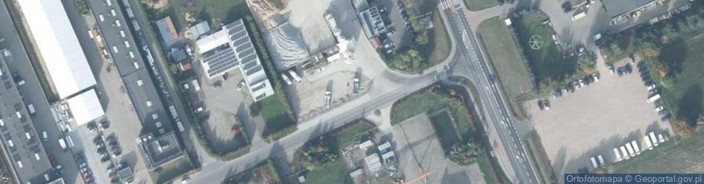 Zdjęcie satelitarne Towarowa ul.