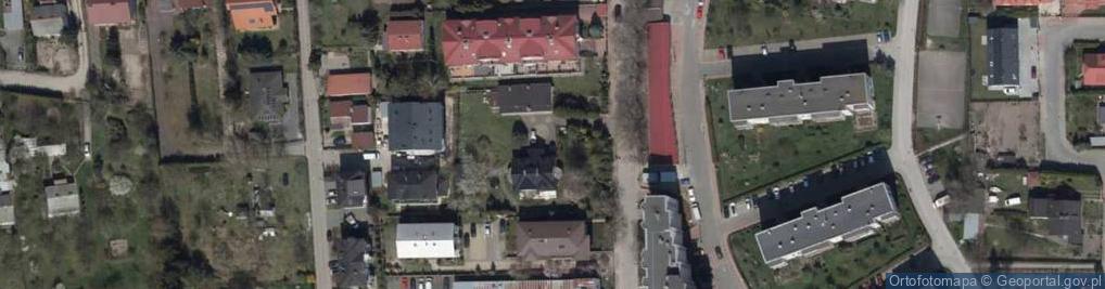 Zdjęcie satelitarne Topolowa ul.