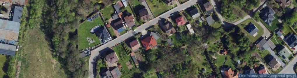 Zdjęcie satelitarne Topolowa ul.