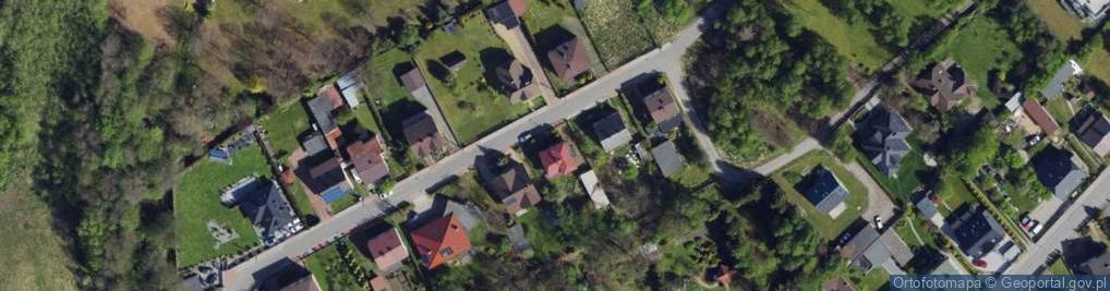 Zdjęcie satelitarne Topolowa ul.