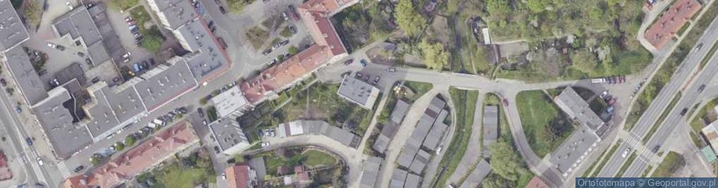 Zdjęcie satelitarne Toruńska ul.