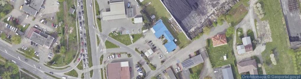 Zdjęcie satelitarne Towarowa ul.