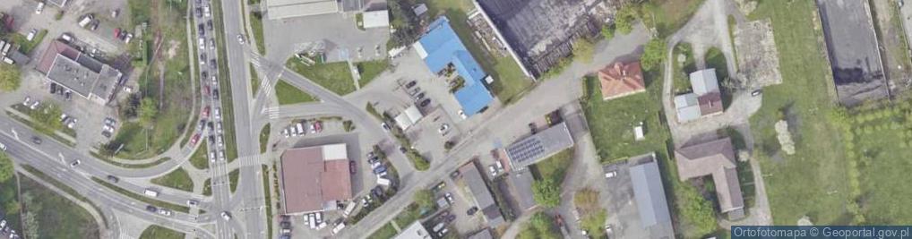 Zdjęcie satelitarne Towarowa ul.