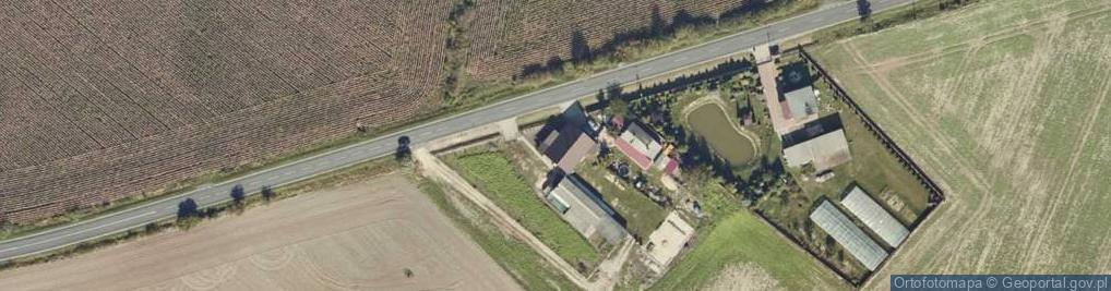 Zdjęcie satelitarne Topolowa ul.