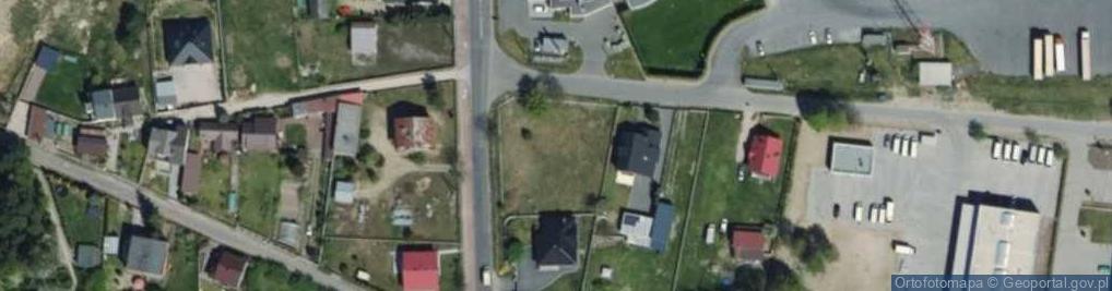 Zdjęcie satelitarne Topolowa ul.