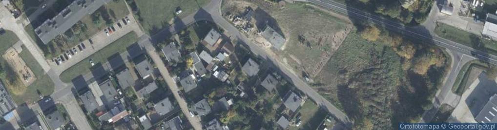 Zdjęcie satelitarne Topolowa ul.