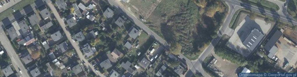 Zdjęcie satelitarne Topolowa ul.