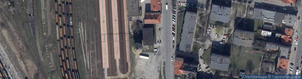 Zdjęcie satelitarne Towarowa ul.