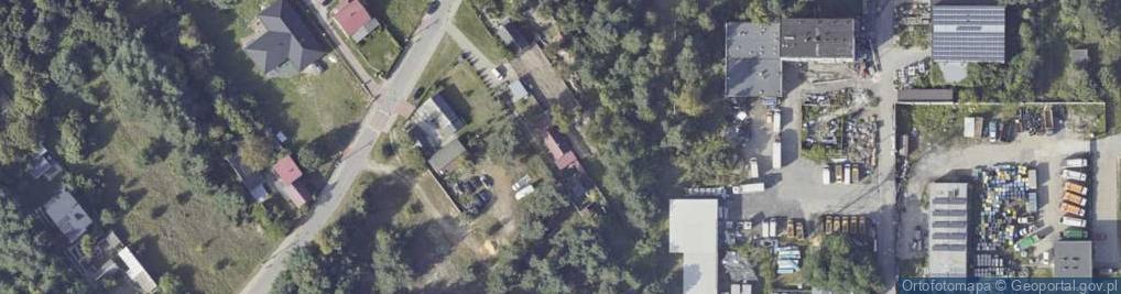 Zdjęcie satelitarne Tomaszów ul.