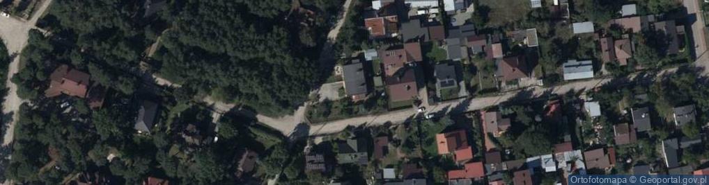 Zdjęcie satelitarne Topolowa ul.