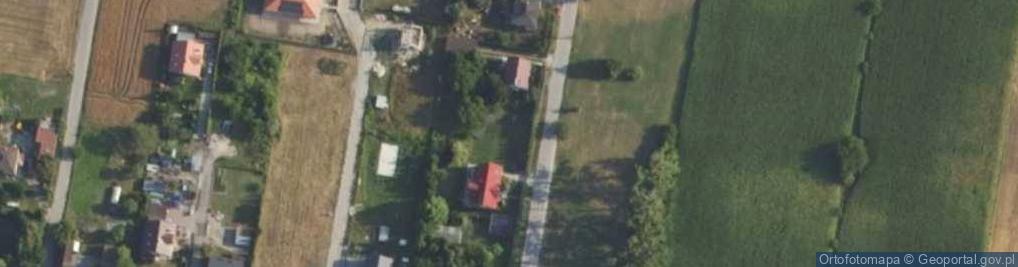Zdjęcie satelitarne Topolowa ul.