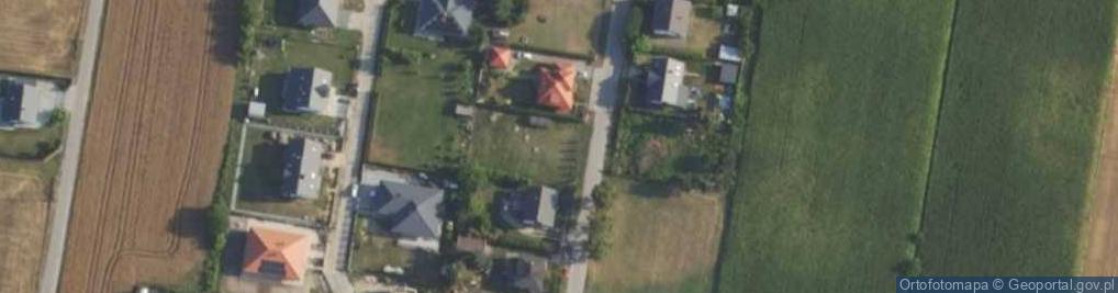 Zdjęcie satelitarne Topolowa ul.