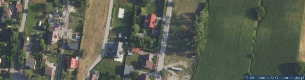 Zdjęcie satelitarne Topolowa ul.