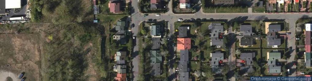 Zdjęcie satelitarne Topazowa ul.