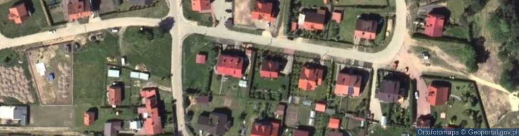 Zdjęcie satelitarne Topolowa ul.