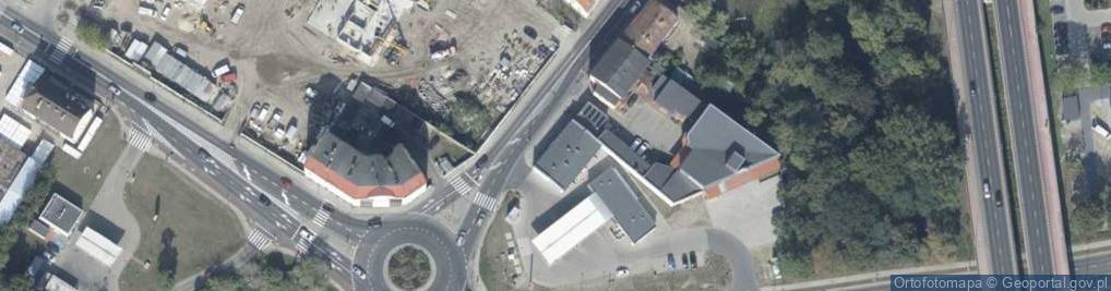 Zdjęcie satelitarne Towarowa ul.