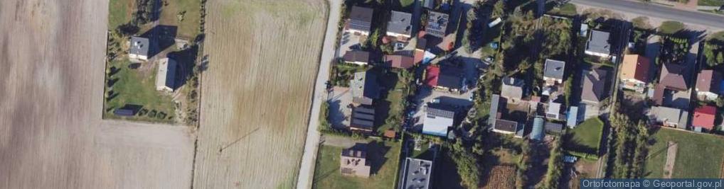 Zdjęcie satelitarne Topolowa ul.
