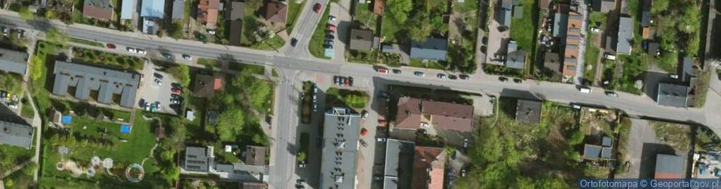 Zdjęcie satelitarne Topolowa ul.