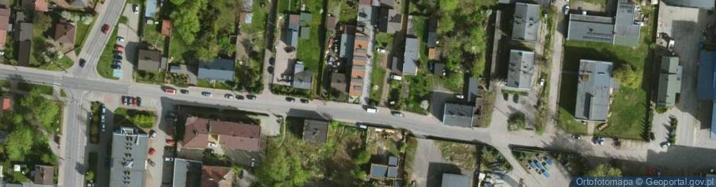 Zdjęcie satelitarne Topolowa ul.