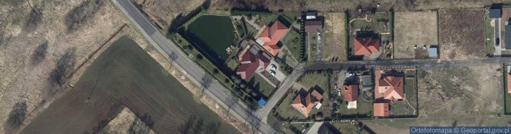Zdjęcie satelitarne Topolowa ul.