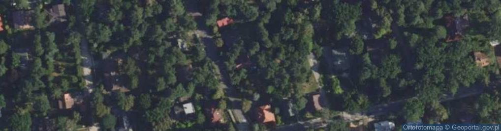 Zdjęcie satelitarne Topolowa ul.