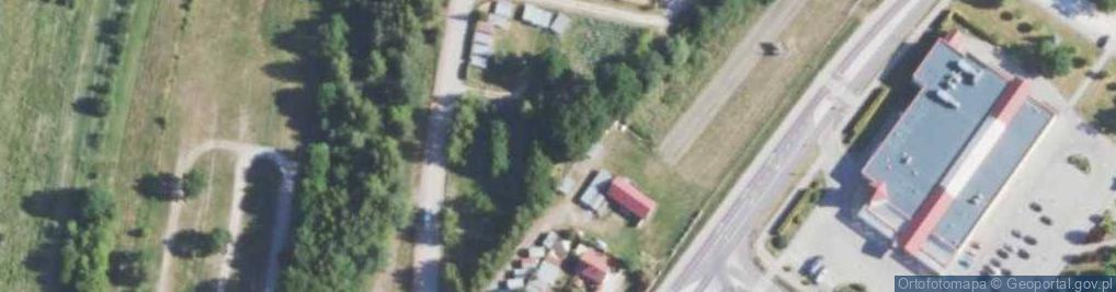 Zdjęcie satelitarne Topolowa ul.