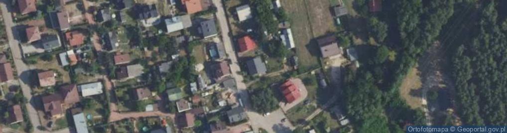 Zdjęcie satelitarne Topolowa ul.