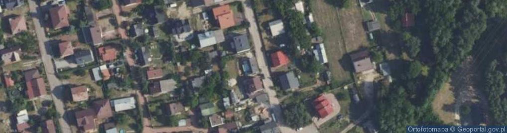 Zdjęcie satelitarne Topolowa ul.