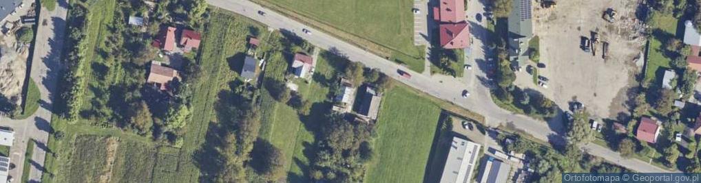Zdjęcie satelitarne Topolowa ul.