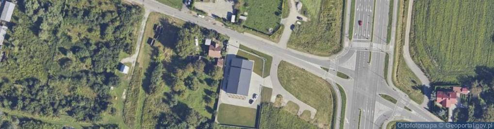 Zdjęcie satelitarne Topolowa ul.