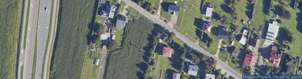 Zdjęcie satelitarne Topolowa ul.