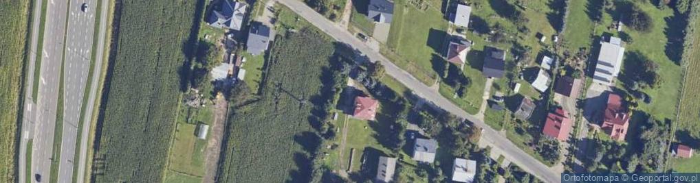 Zdjęcie satelitarne Topolowa ul.