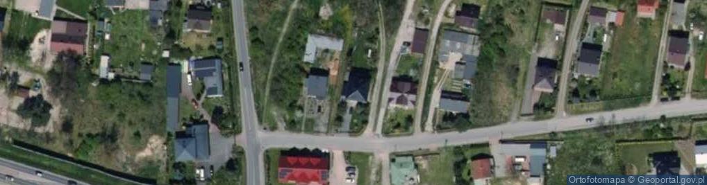 Zdjęcie satelitarne Topolowa ul.