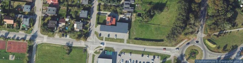 Zdjęcie satelitarne Topolowa ul.