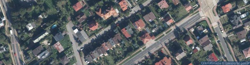 Zdjęcie satelitarne Tokarska ul.