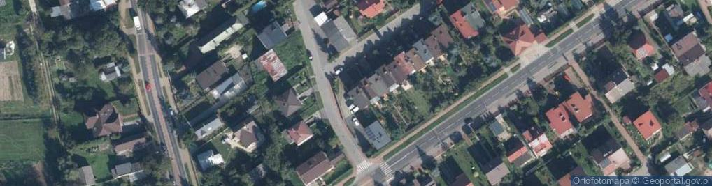 Zdjęcie satelitarne Tokarska ul.
