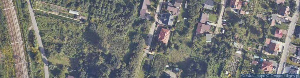 Zdjęcie satelitarne Towarzyska ul.